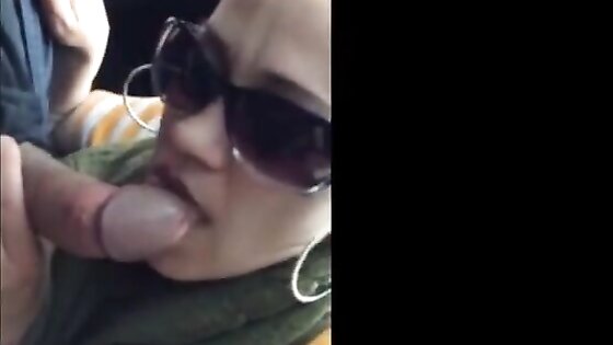 Sexy Italian Slut Sucking Me Good In The Car