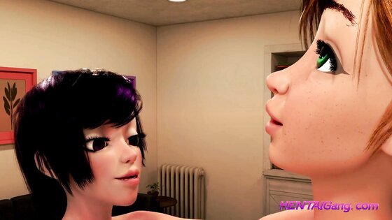 FUTANARI XXX Delivery ◈ SHEMALE on FEMALE 3D