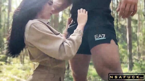 Beautiful Mysterious Stranger Called to the Forest to Hard Fuck POv