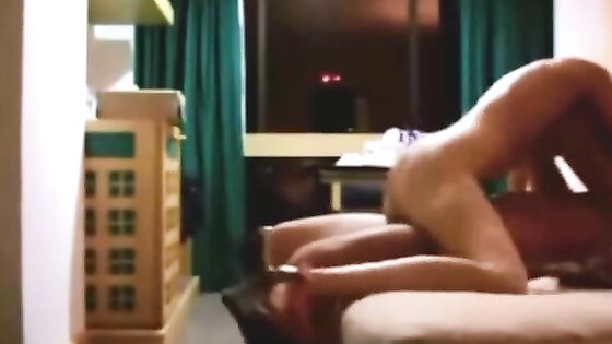 Hot babe getting fucked in hotel